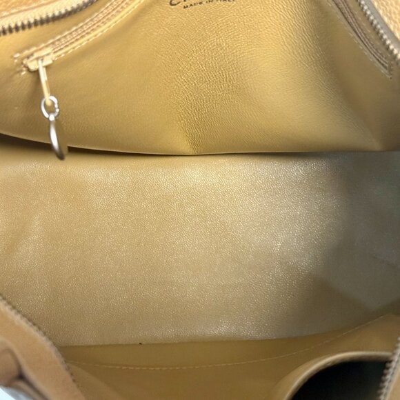 Authentic Chanel Caviar Quilted Medallion Tote Bag Tan - Picture 10 of 13